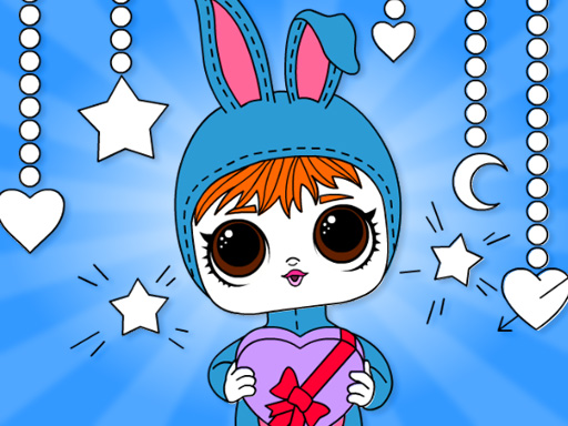 Χρωματισμός ημέρας του Αγίου Βαλεντίνου Popsy Surprise